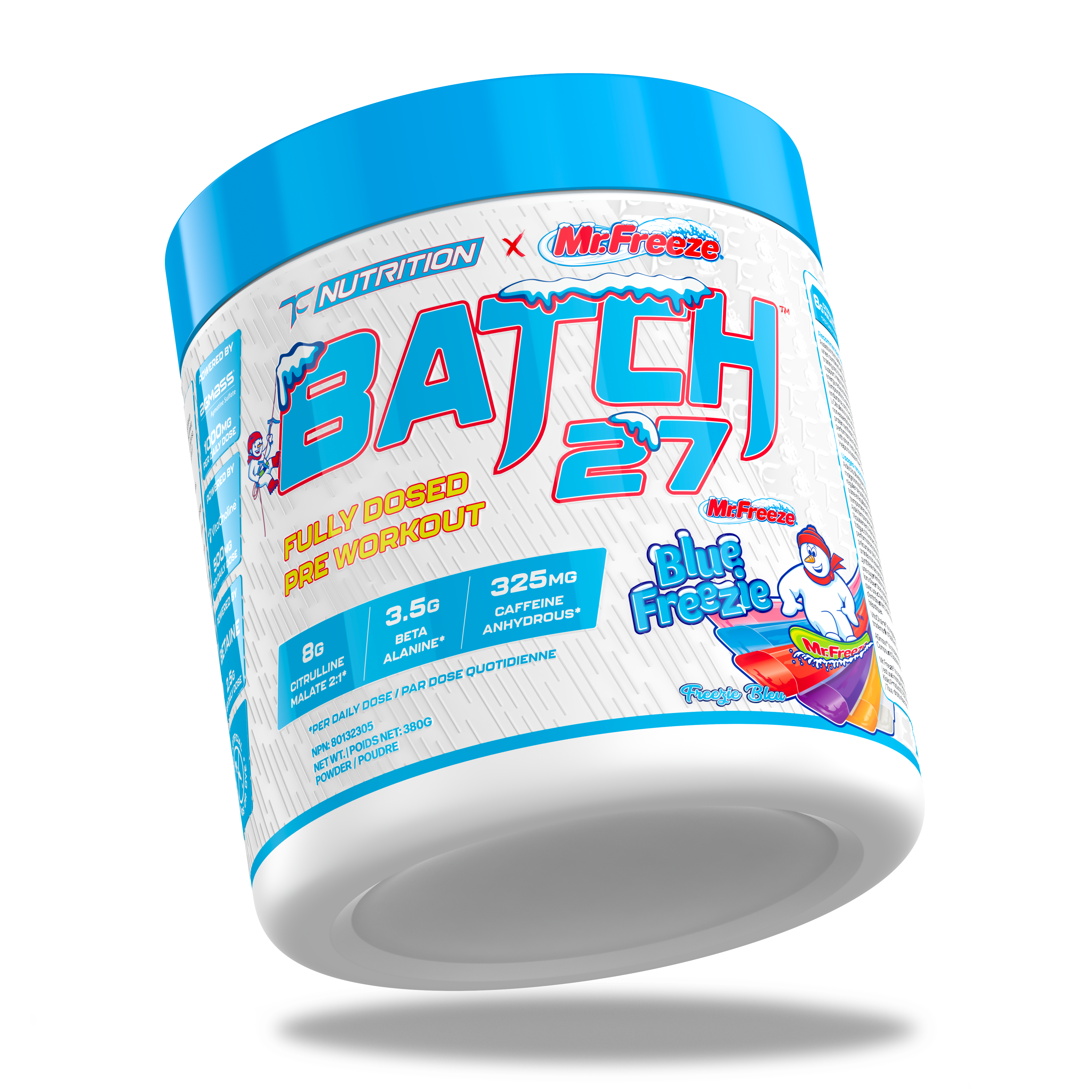 Batch 27 Blue Freezie – TC Nutrition Canada