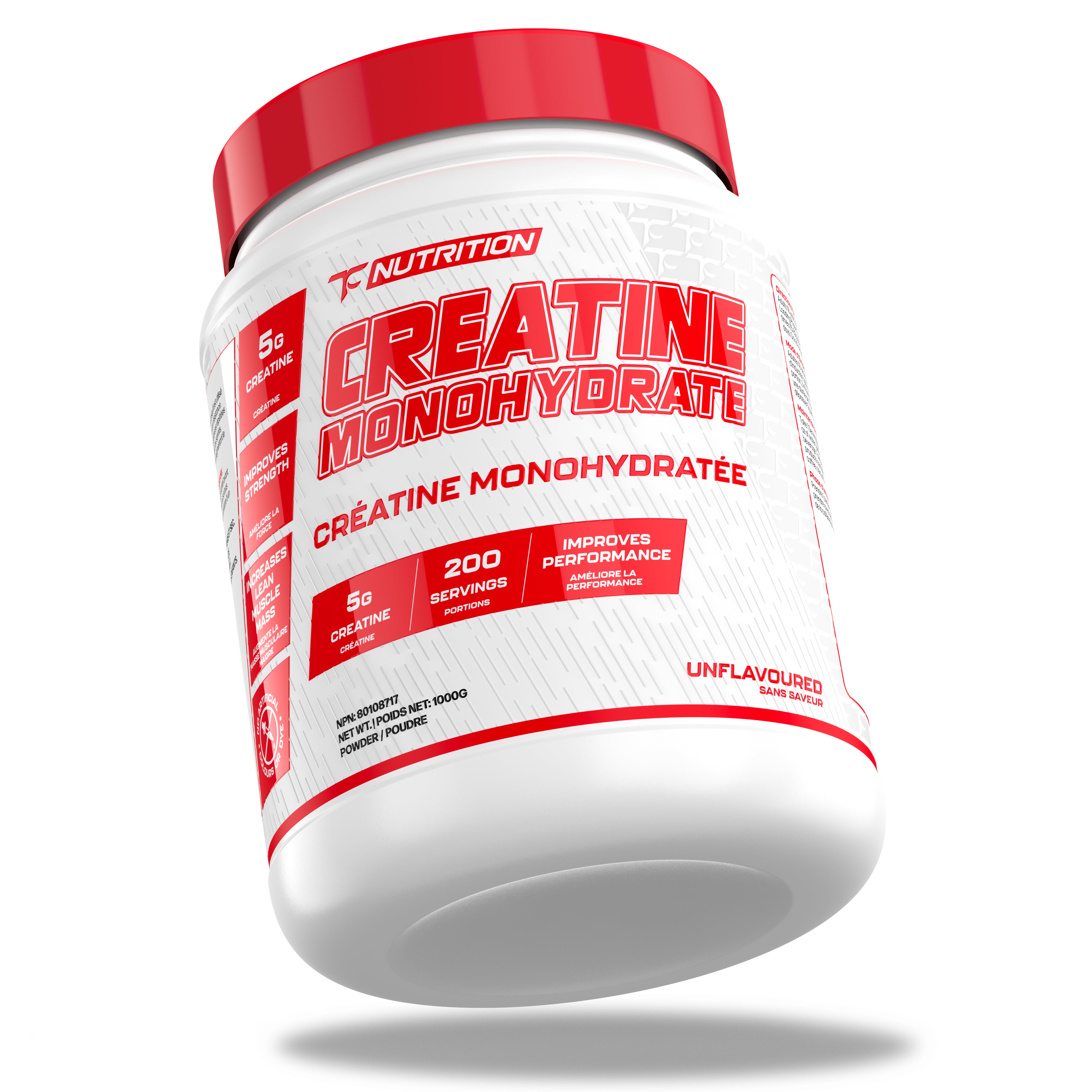 Creatine Monohydrate Powder - 200 Servings