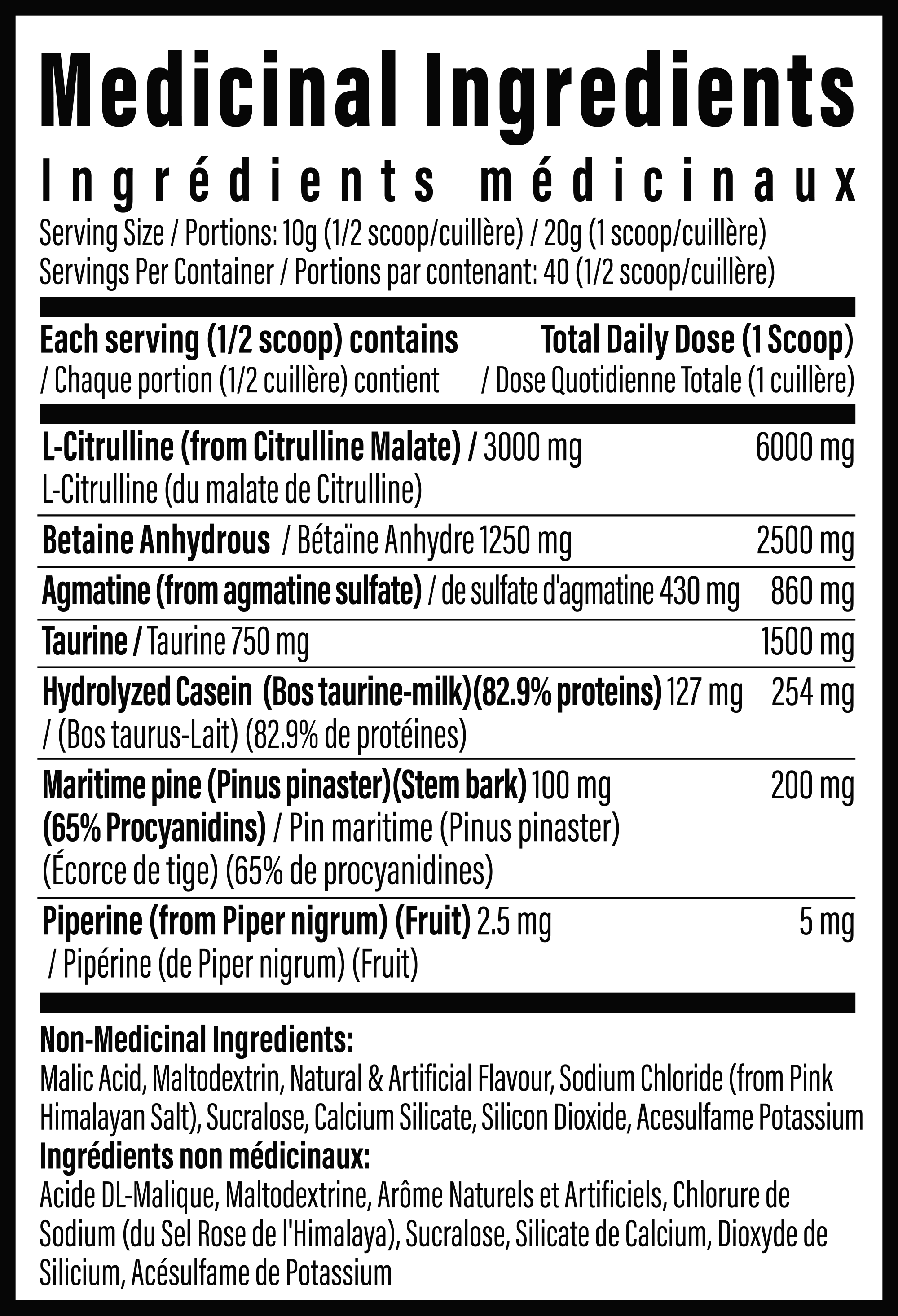 Batch 27 - Stimulant Free Pre Workout