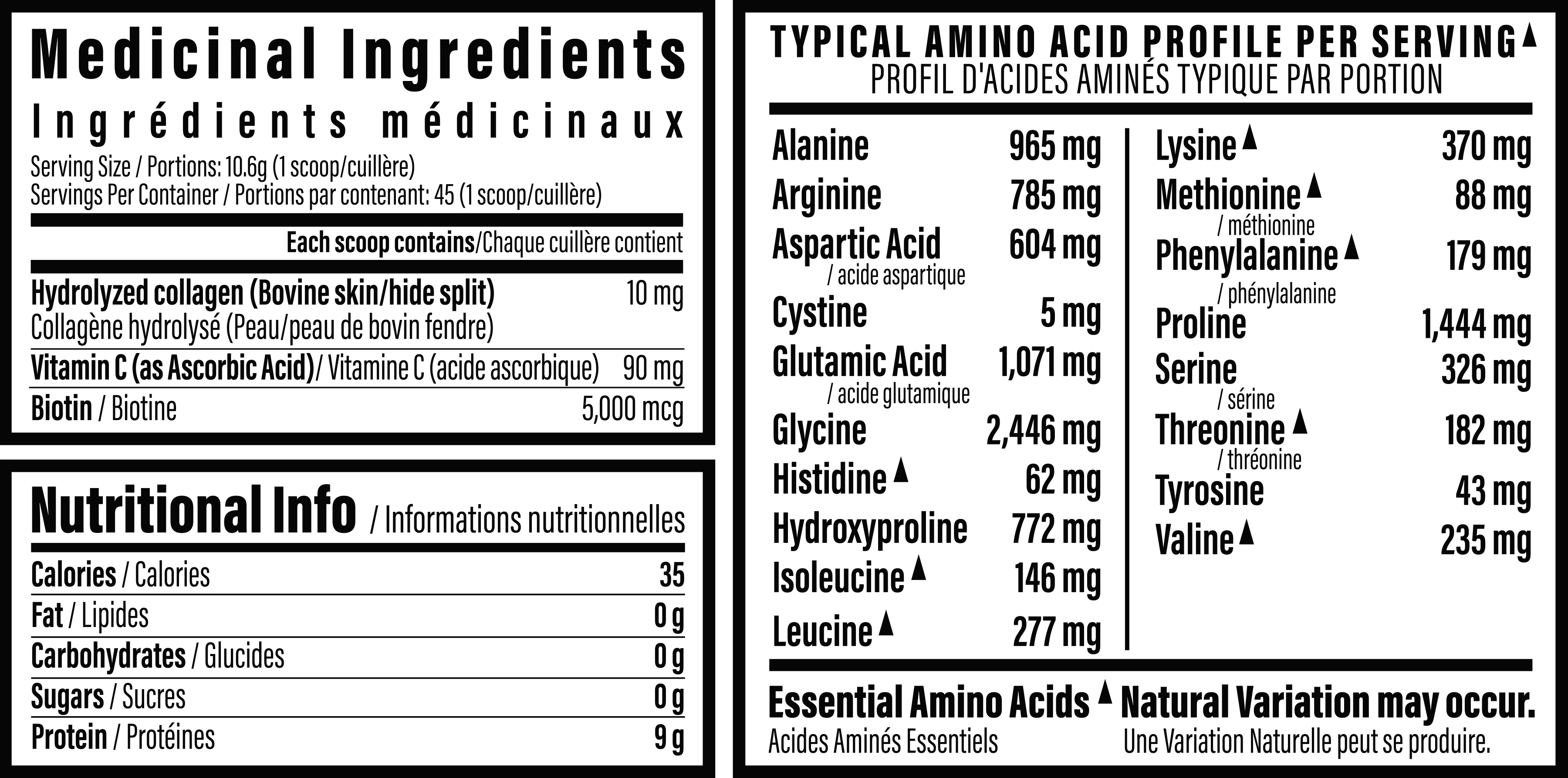 Enhanced Collagen Peptides Powder