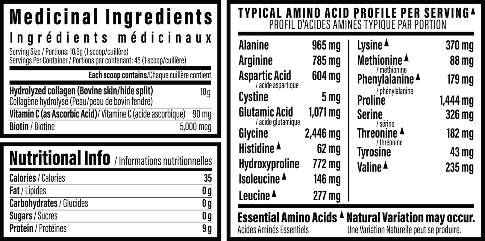 Enhanced Collagen Peptides Powder