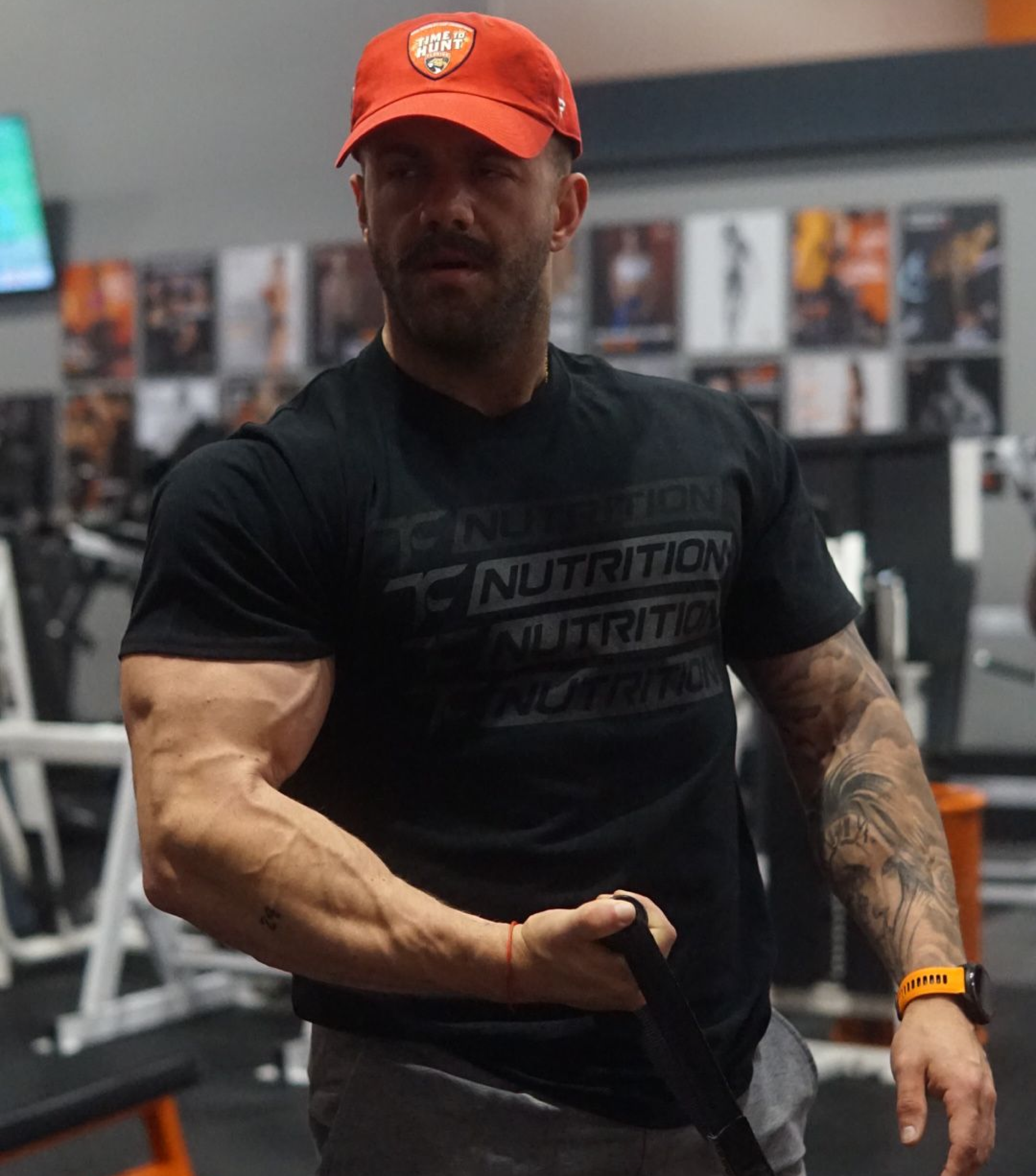TC Nutrition Black Tee